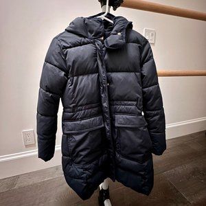 Crew Cuts Long Puffer Jacket - Navy